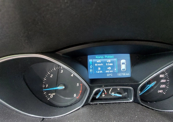 Ford Focus cena 11400 przebieg: 193000, rok produkcji 2011 z Gostynin małe 79